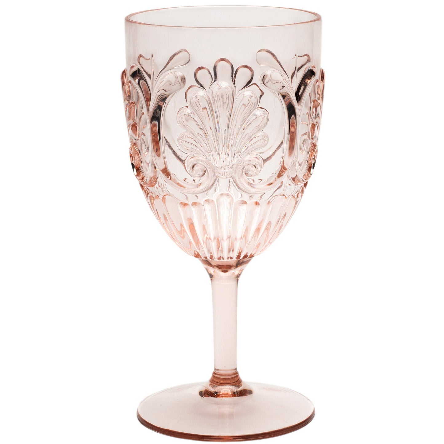 Acrylic Wine Glasses (Set of 4) - Pale Pink by Komorebi