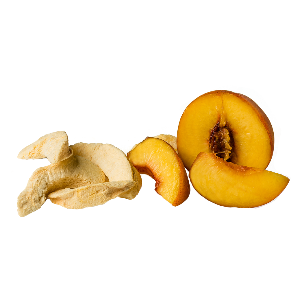 Freeze Dried Peach Snack by The Rotten Fruit Box