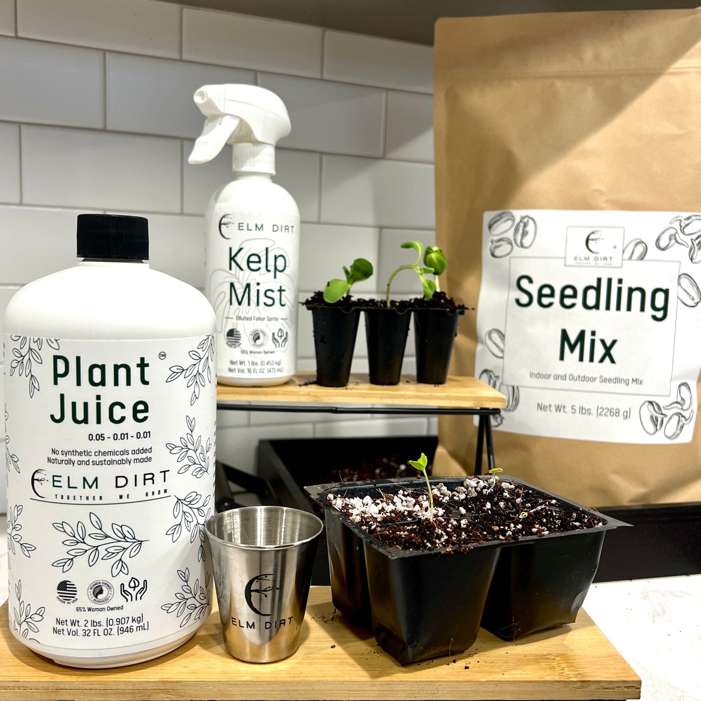 Seed Starting Bundle by Elm Dirt - Lotus and Willow