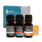 SOiL Inhale Organic Essential Oil Trio by SOiL Organic Aromatherapy and Skincare