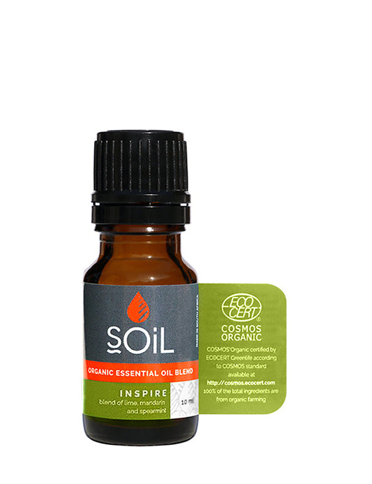 Inspire - Organic Essential Oil Blend by SOiL Organic Aromatherapy and Skincare