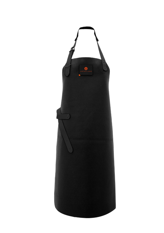 Arteflame Leather Grill Apron, Black by Arteflame Outdoor Grills