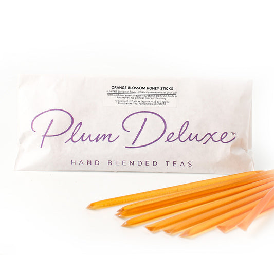 Honey Sticks for Tea by Plum Deluxe Tea - Lotus and Willow