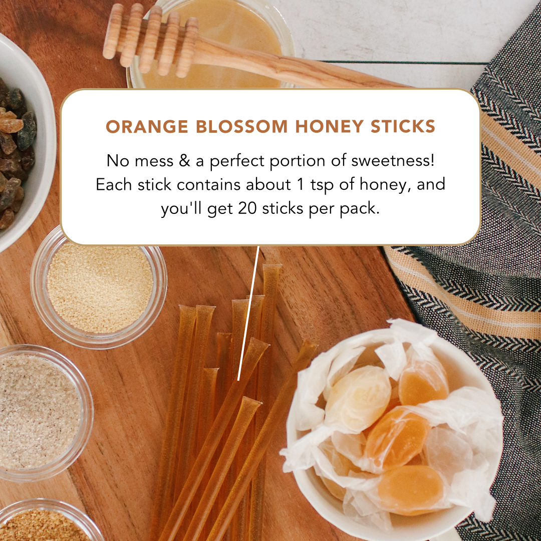 Honey Sticks for Tea by Plum Deluxe Tea - Lotus and Willow