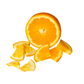 Freeze Dried Orange with Peel Snack Pouch by The Rotten Fruit Box