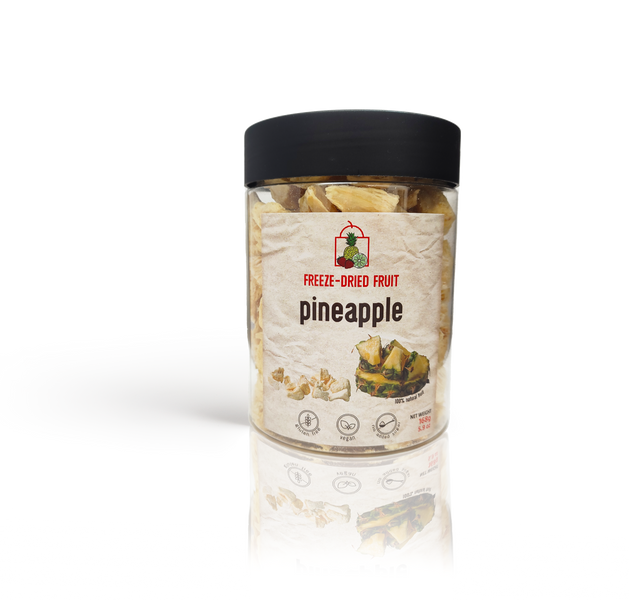 Freeze Dried Pineapple Snack by The Rotten Fruit Box