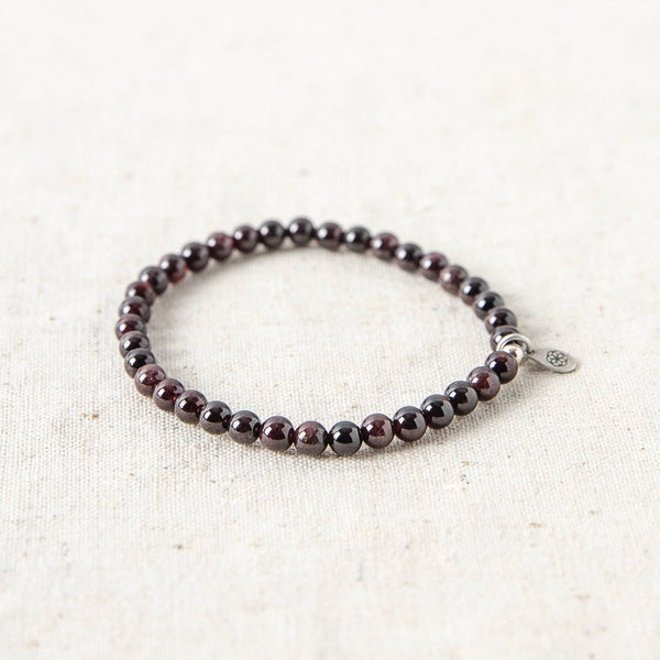 Garnet Energy Bracelet by Tiny Rituals