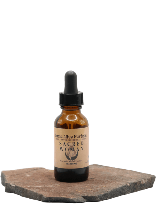 Sacred Woman Tincture by Come Alive Herbals - Lotus and Willow