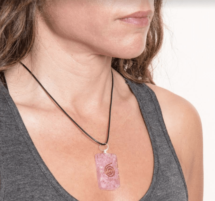 Orgone Gemstone Pendants by Tiny Rituals