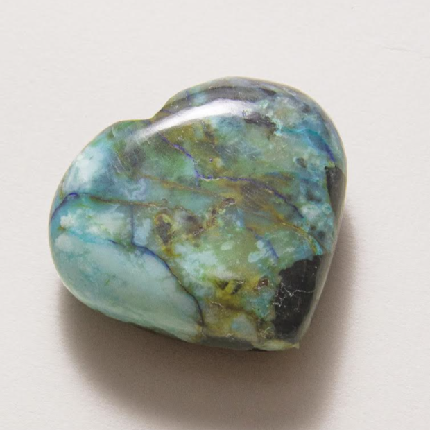 Chrysocolla Heart by Tiny Rituals