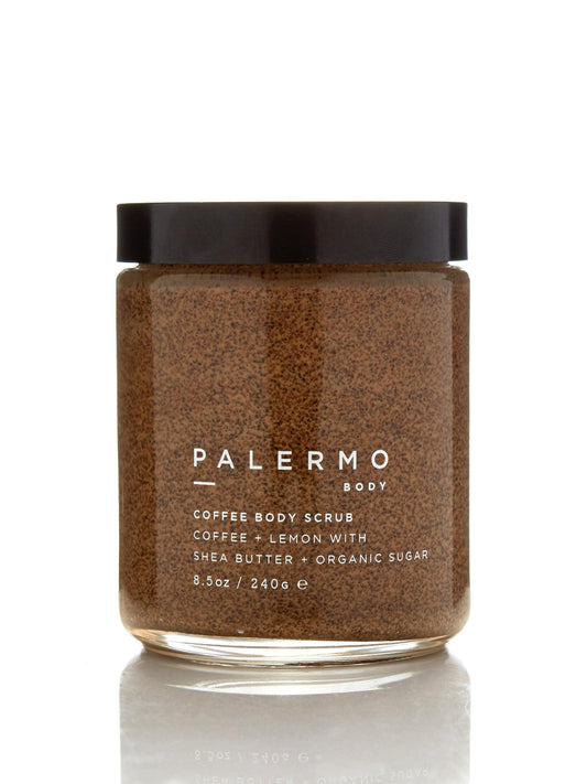 Coffee Body Scrub by Palermo Body - Lotus and Willow
