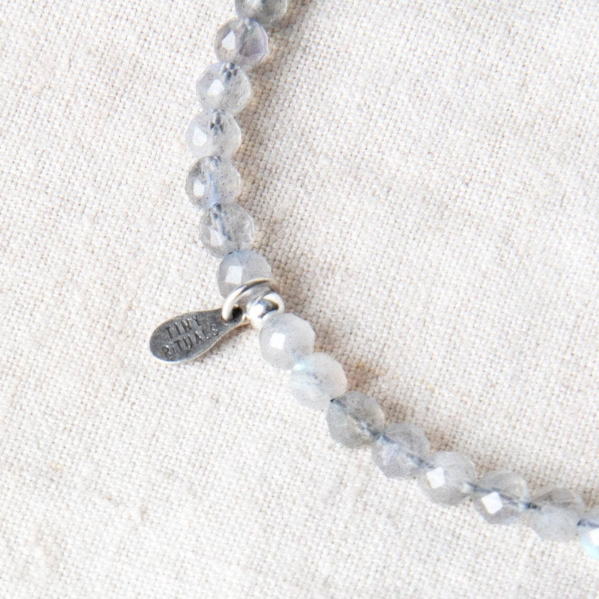 Labradorite Energy Anklet by Tiny Rituals