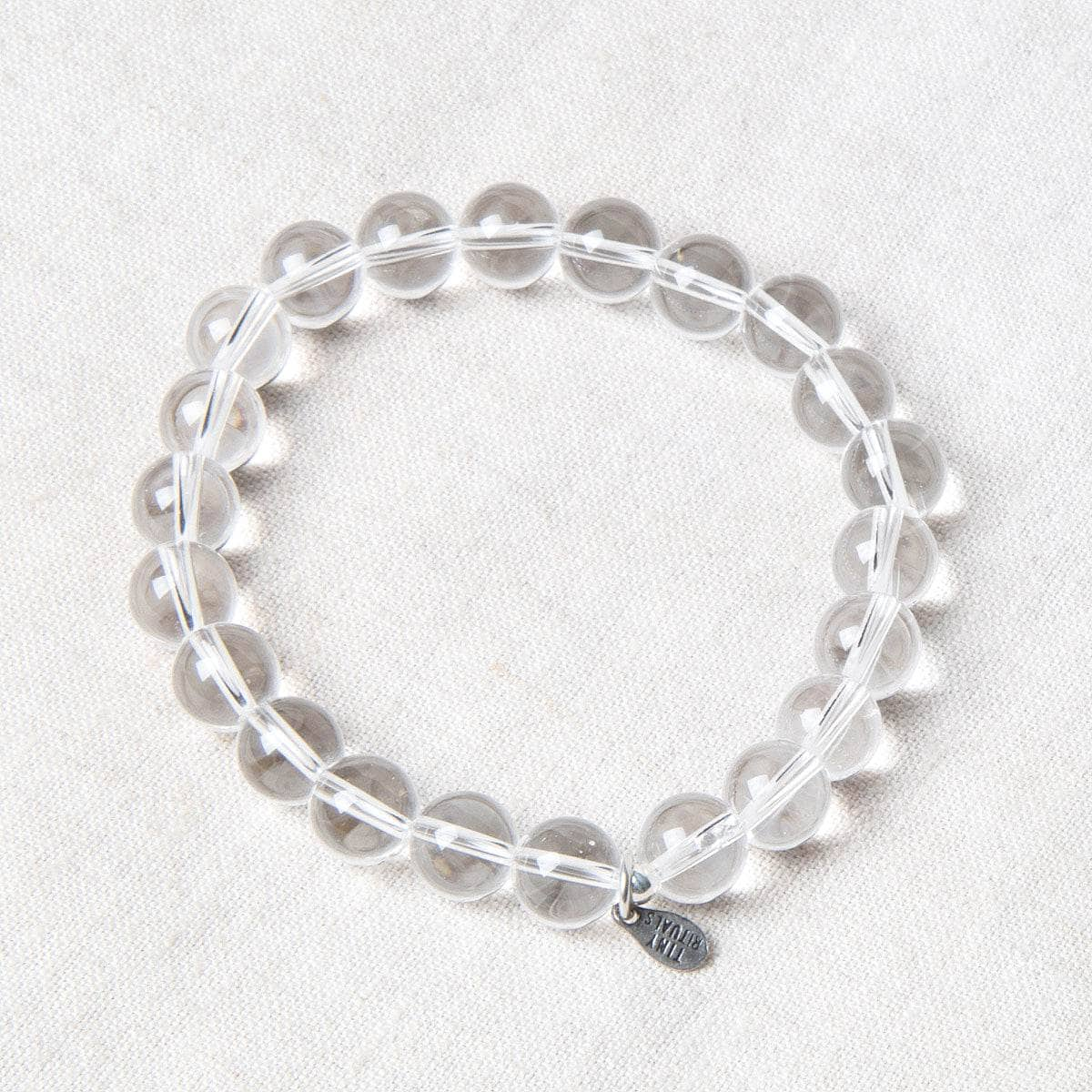 Clear Quartz Energy Bracelet 8mm by Tiny Rituals