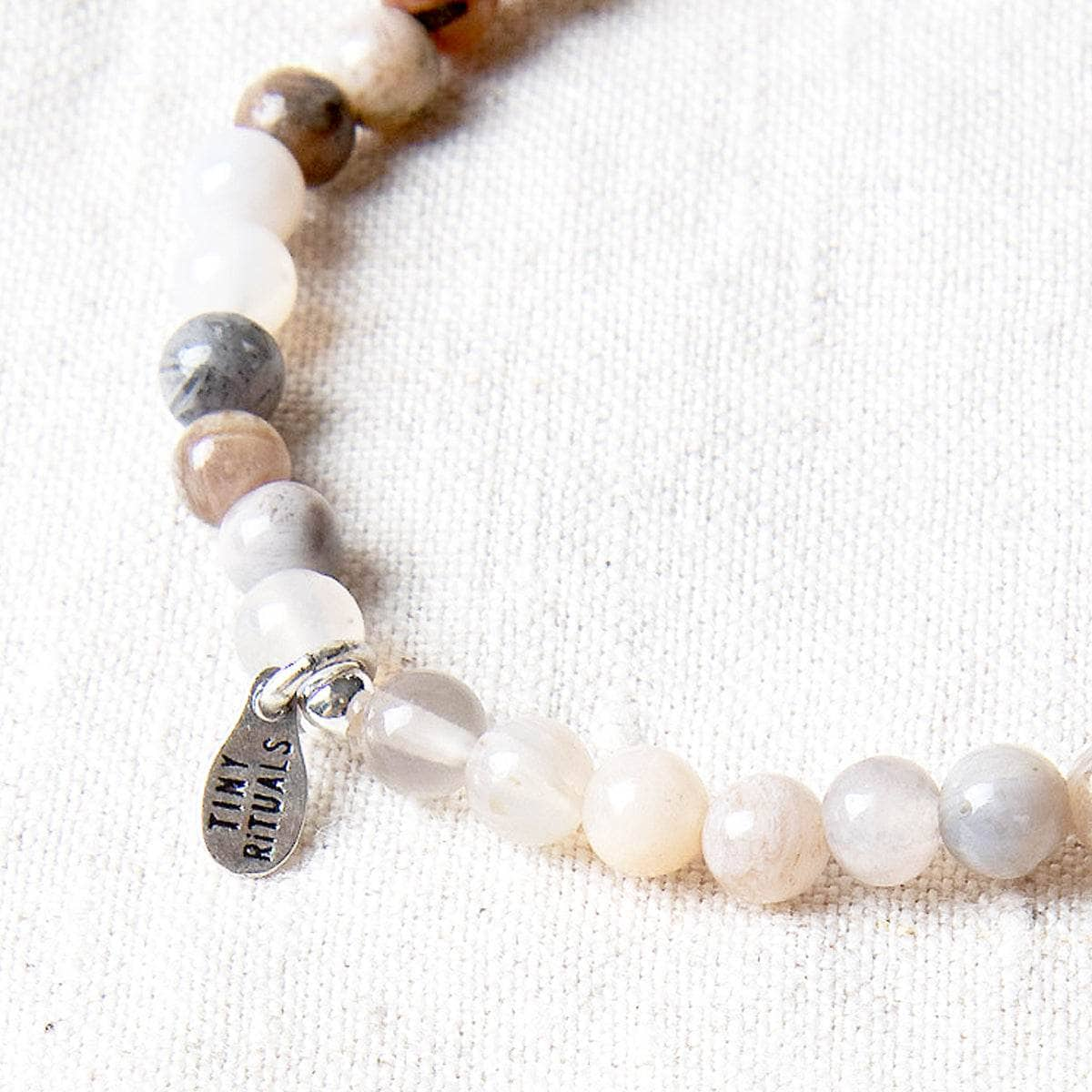 Bamboo Leaf Agate Energy Bracelet by Tiny Rituals