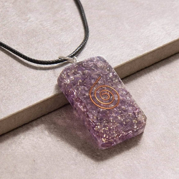 Orgone Gemstone Pendants by Tiny Rituals