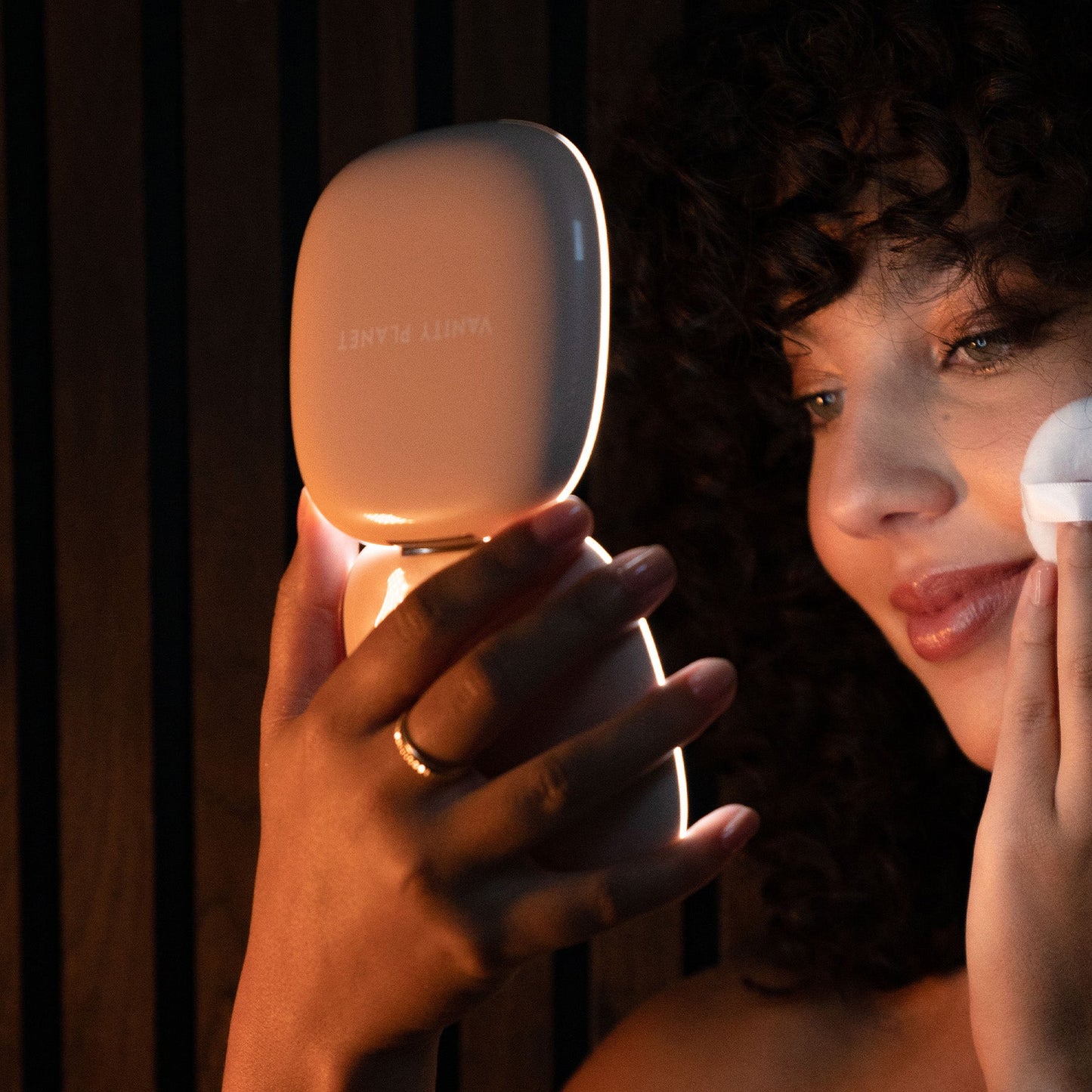 Moda | LED Compact Mirror by Vanity Planet