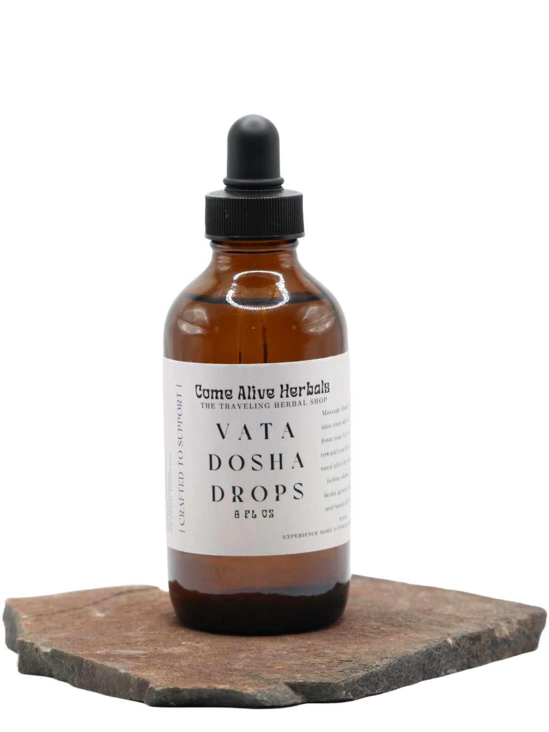 Vata Dosha Drops by Come Alive Herbals - Lotus and Willow