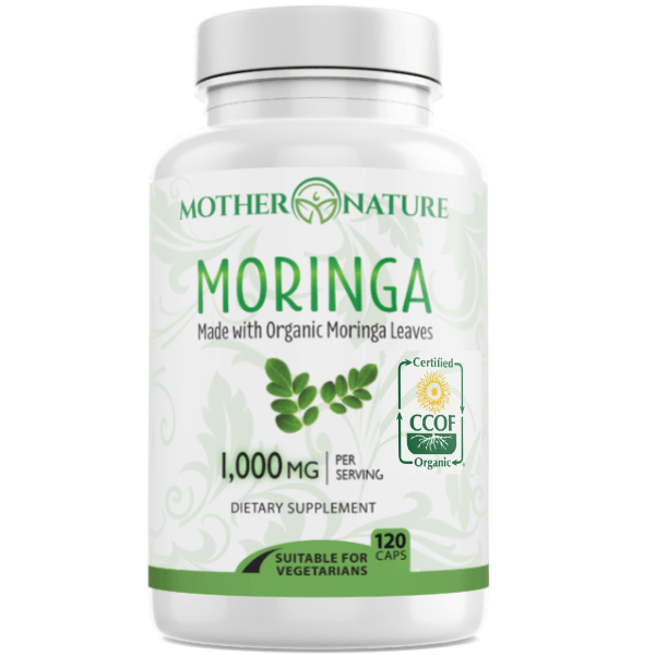 Moringa Capsules by Mother Nature Organics