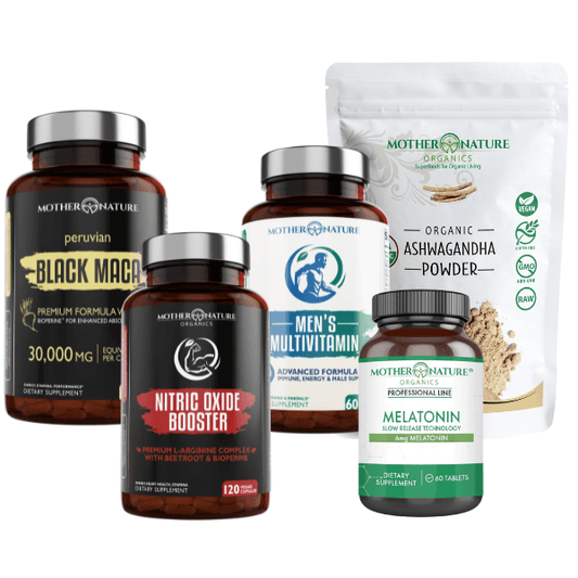 The Ultimate Wellness Bundle For Him by Mother Nature Organics