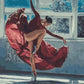 A Ballerina In Red by Paint with Number
