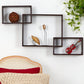 31” Floating Boxes Wall Shelves by Nearly Natural