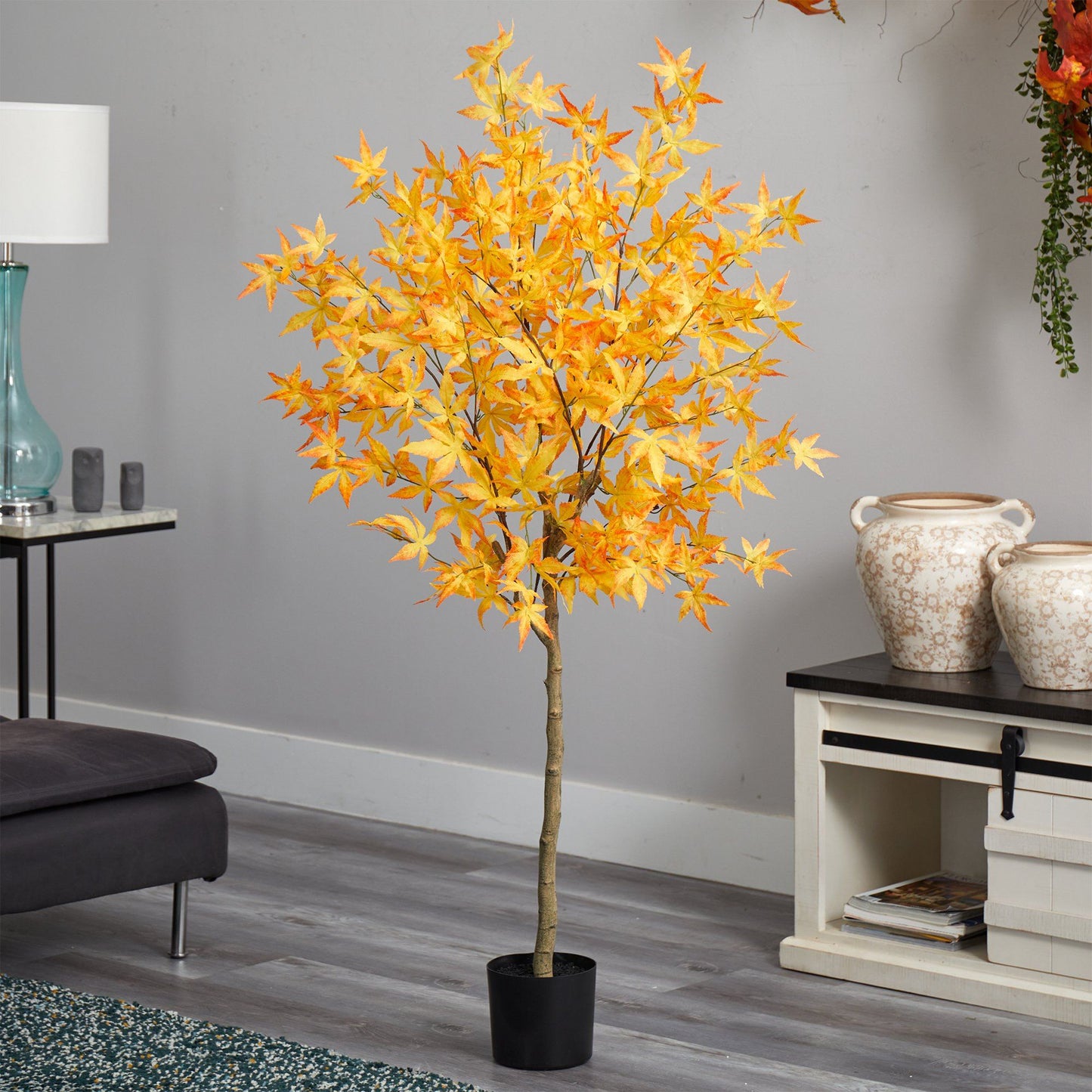 5' Autumn Maple Artificial Fall Tree by Nearly Natural