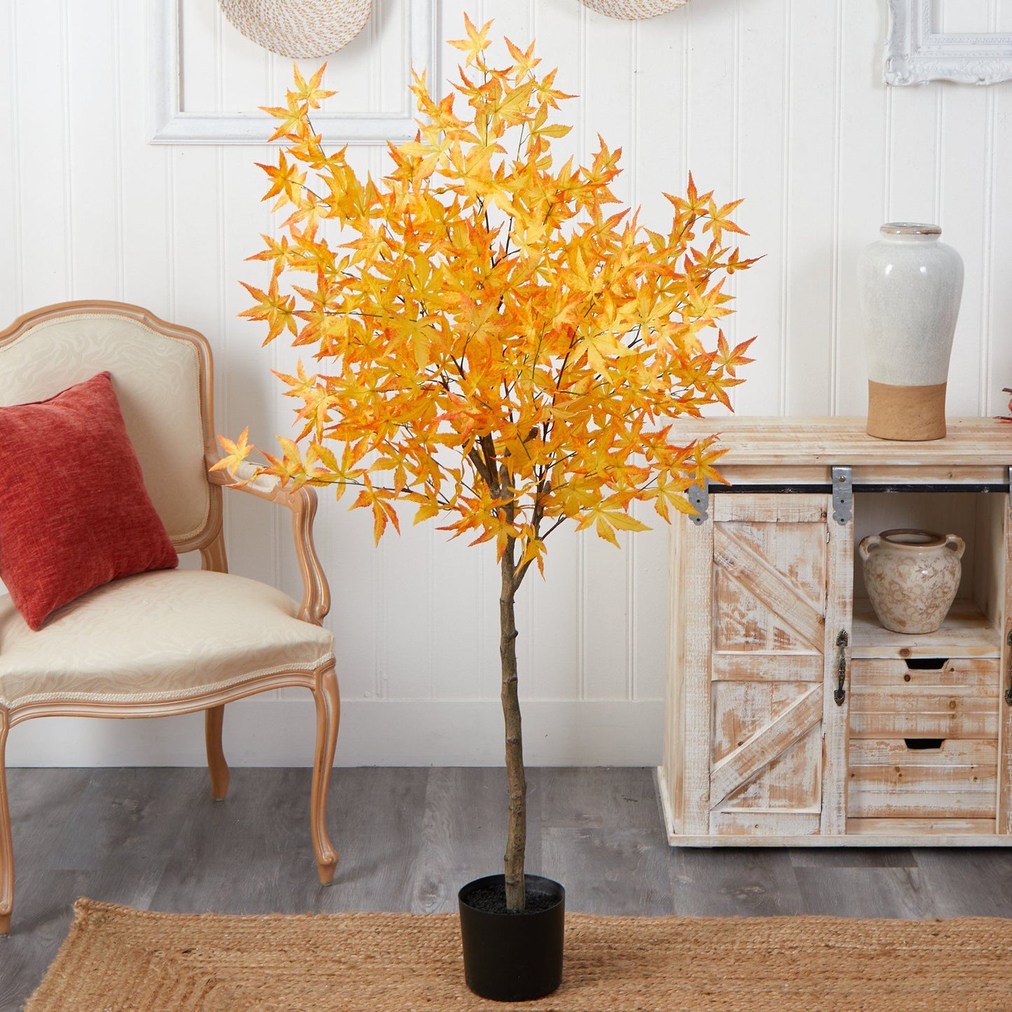 5' Autumn Maple Artificial Tree by Nearly Natural