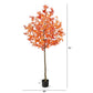 6' Autumn Maple Artificial Tree by Nearly Natural