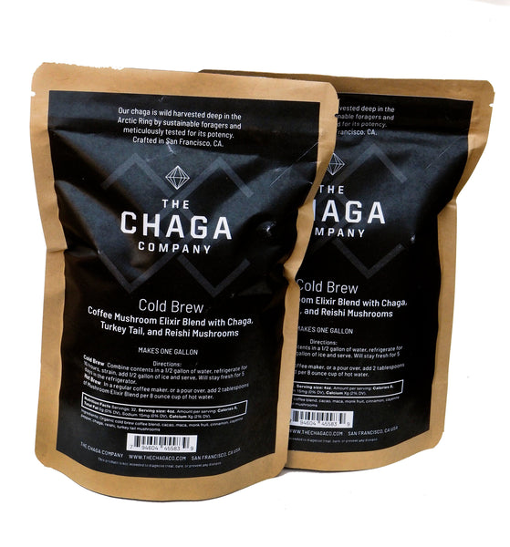 2 pack Chaga Coffee - Chaga Coffee Grounds by The Chaga Company