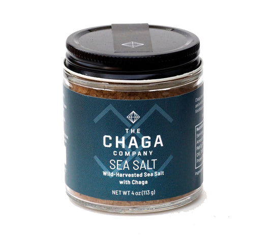 Chaga Sea Salt 4oz - The Chaga Company by The Chaga Company