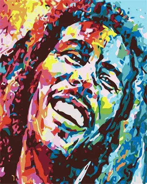 Bob Marley by Paint with Number