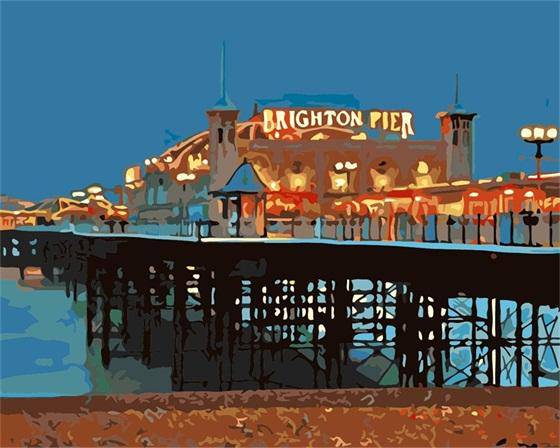 Brighton Pier by Paint with Number