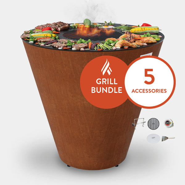 Arteflame One 40 Grill And Home Chef Bundle With 5 Grilling Accessories. by Arteflame Outdoor Grills