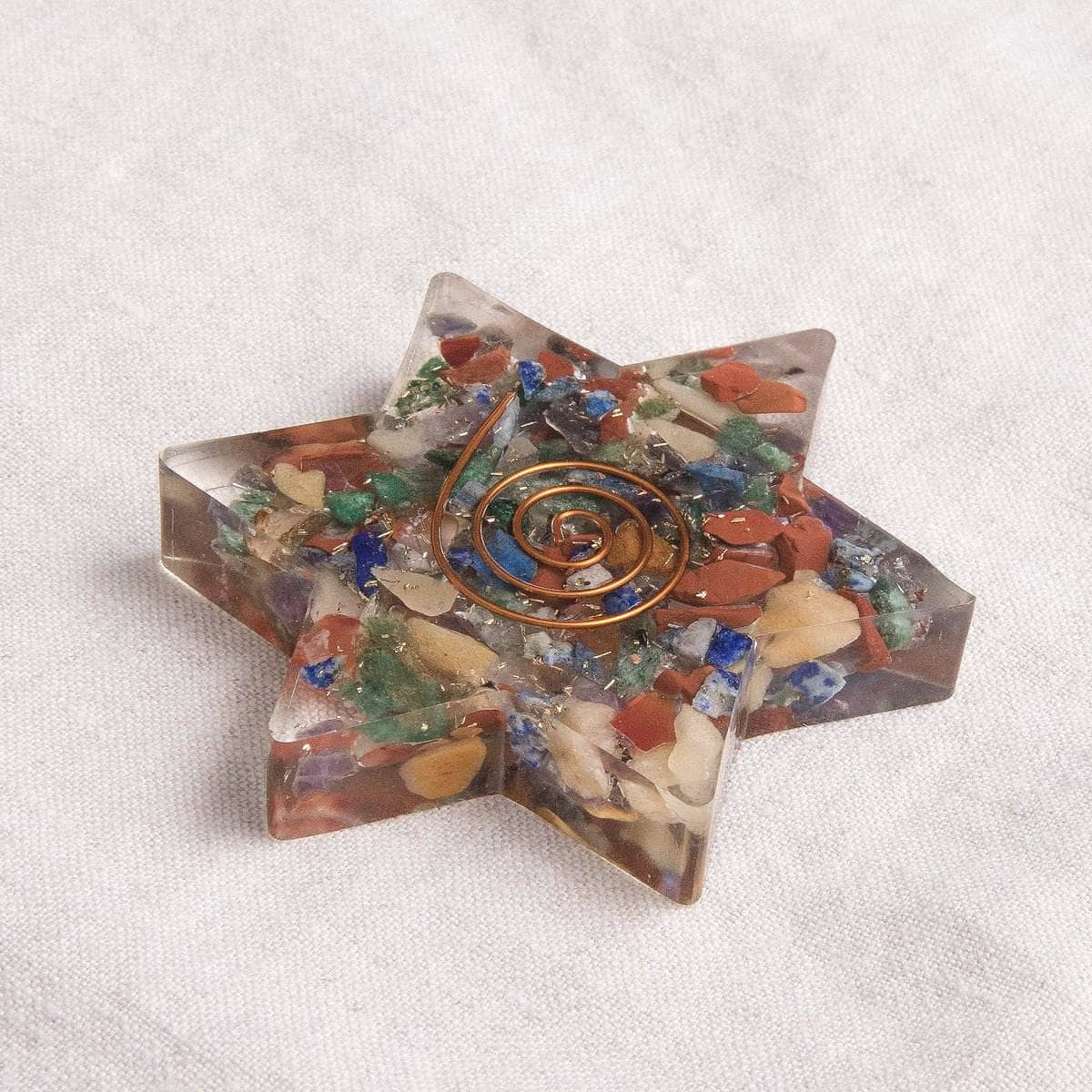 Orgone Gemstone Stars by Tiny Rituals