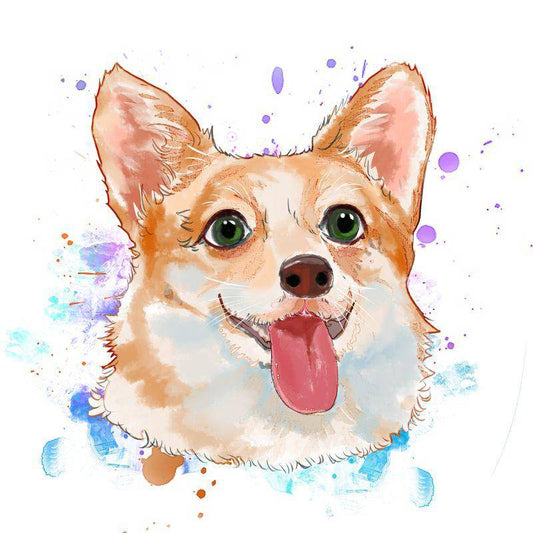 Chihuahua For Children by Paint with Number