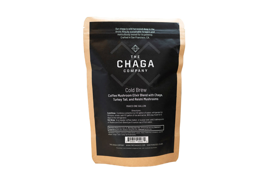 Chaga Coffee Grounds - Cold Brew by The Chaga Company