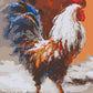 Colorful Chicken by Paint with Number