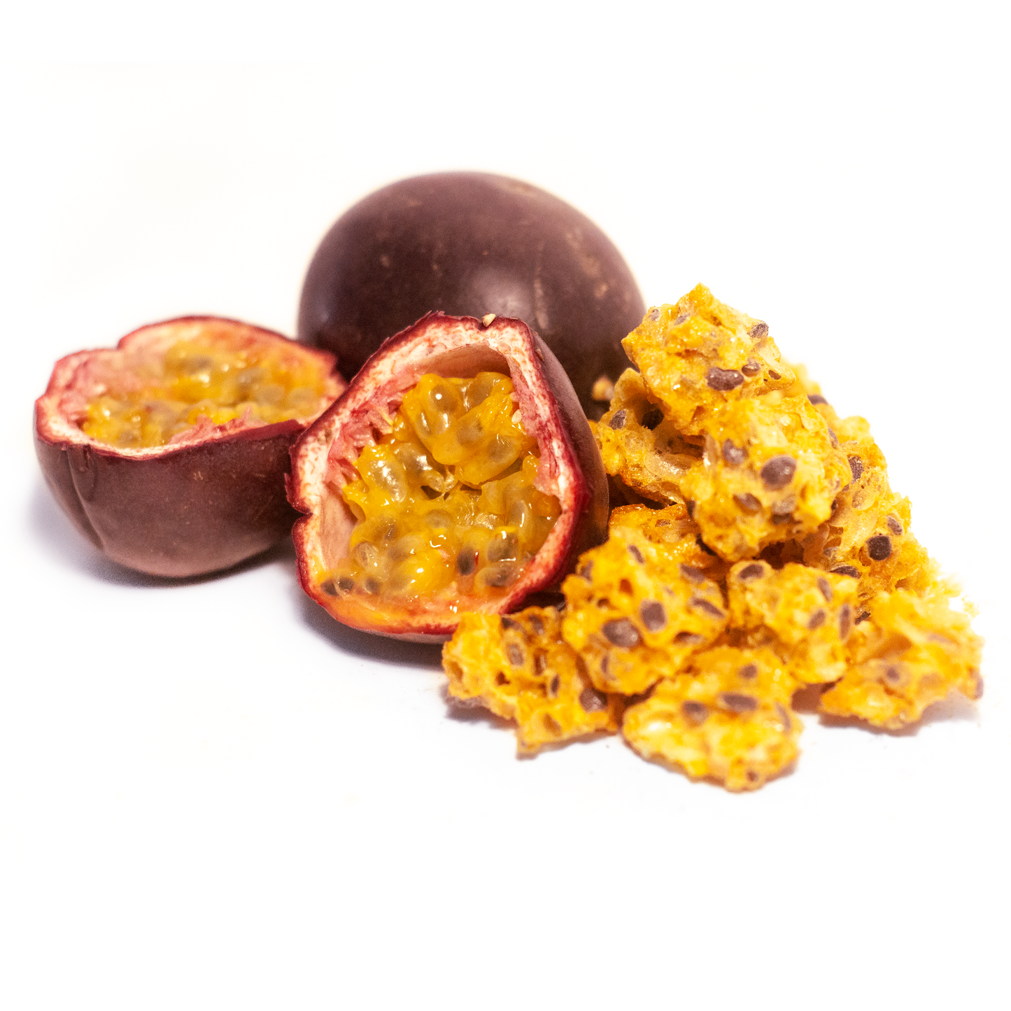 Freeze Dried Passion Fruit Snack by The Rotten Fruit Box