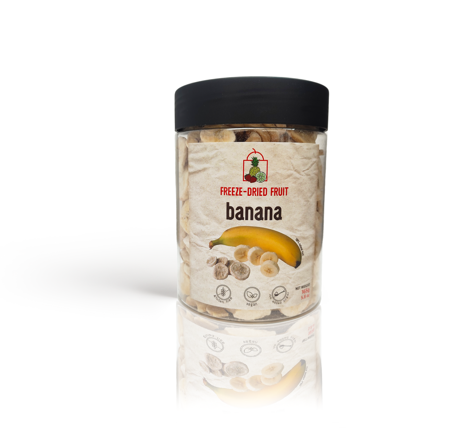 Freeze Dried Banana Snack by The Rotten Fruit Box
