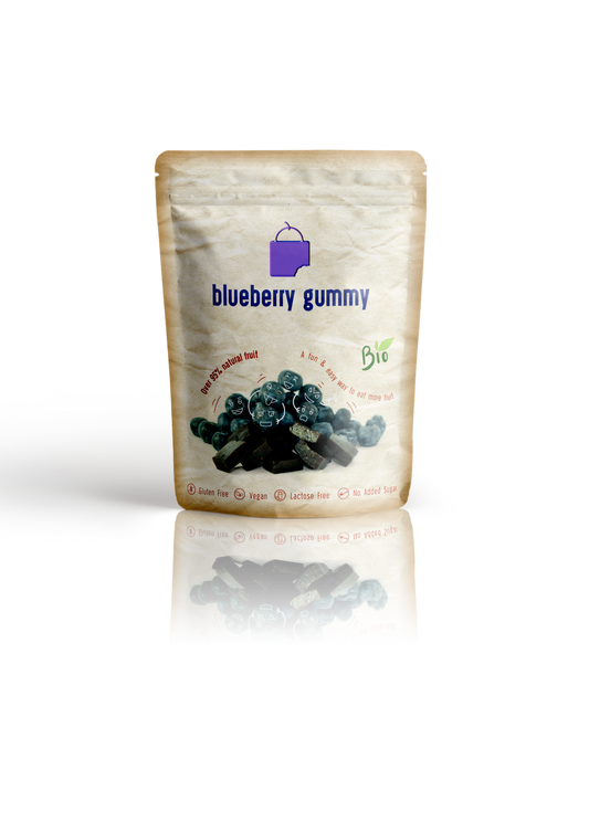 Organic Blueberry Gummies by The Rotten Fruit Box
