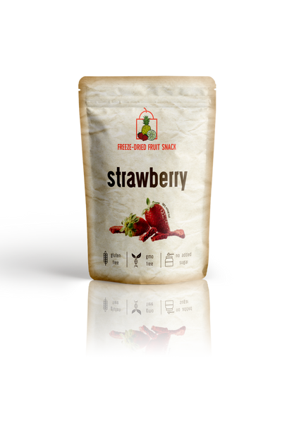 Freeze Dried Strawberry Snack by The Rotten Fruit Box
