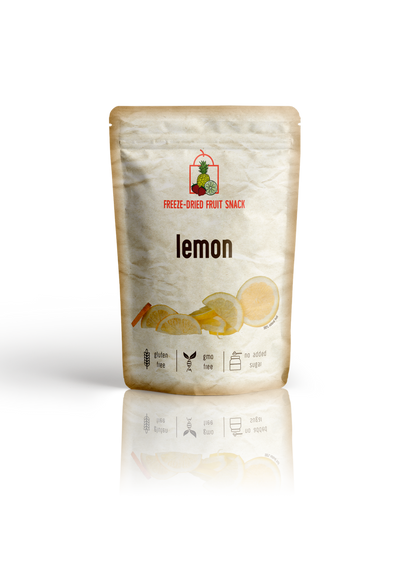 Freeze Dried Lemon Slices with Peel by The Rotten Fruit Box