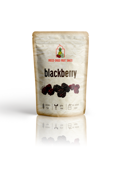 Freeze Dried Blackberry Snack by The Rotten Fruit Box