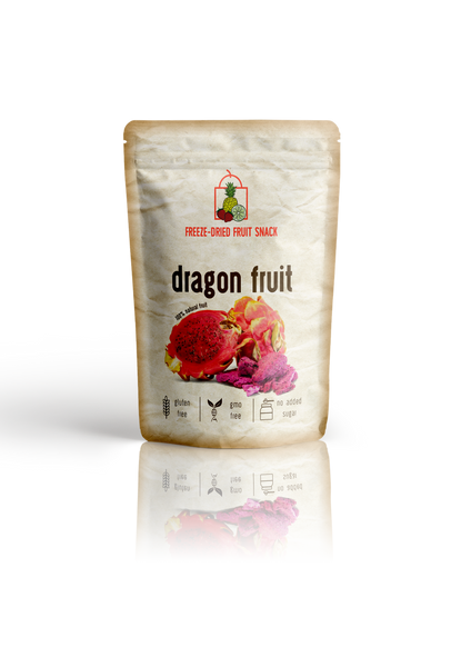 Freeze Dried Dragon Fruit Snack by The Rotten Fruit Box