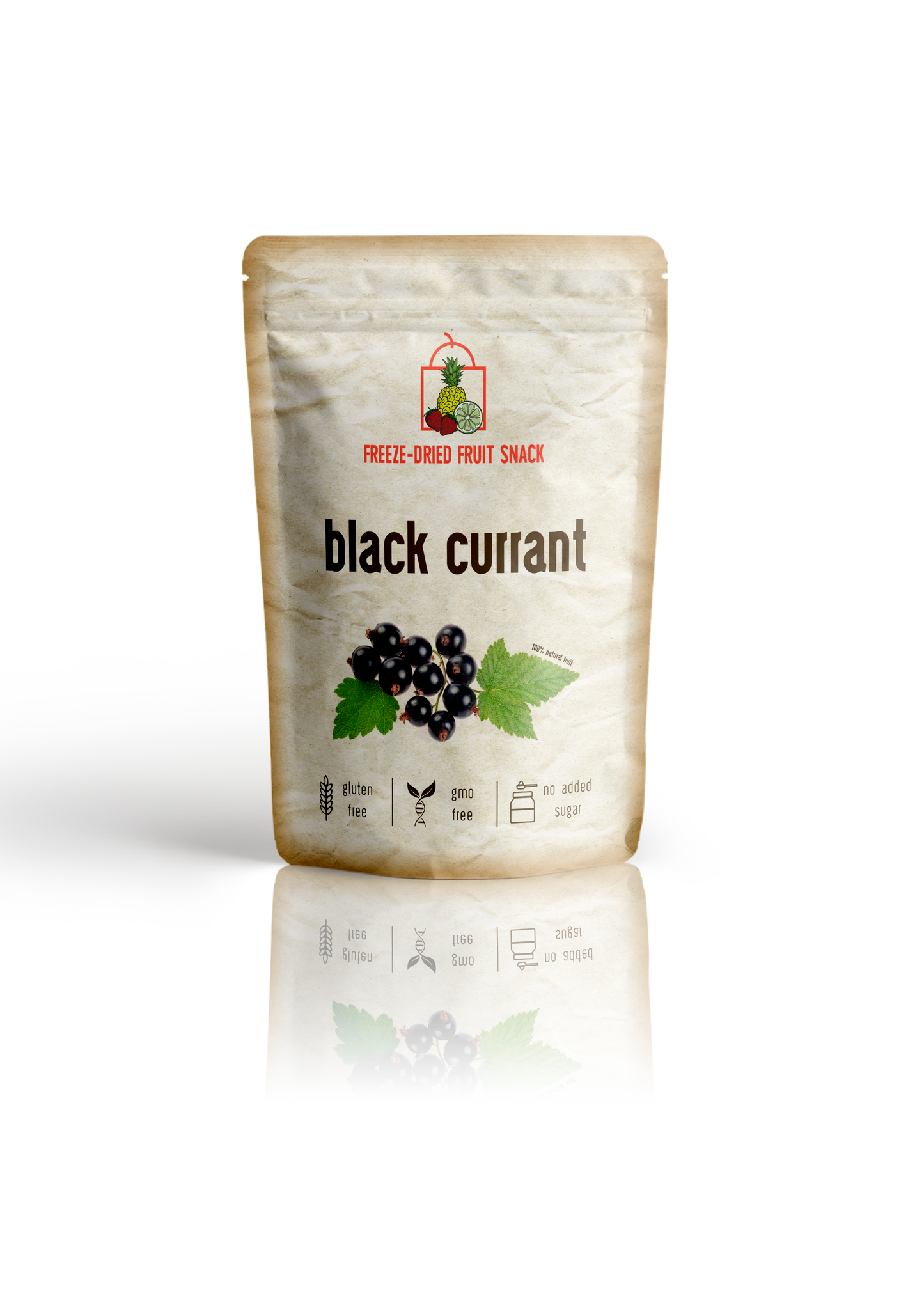 Freeze Dried Black Currant Snack by The Rotten Fruit Box