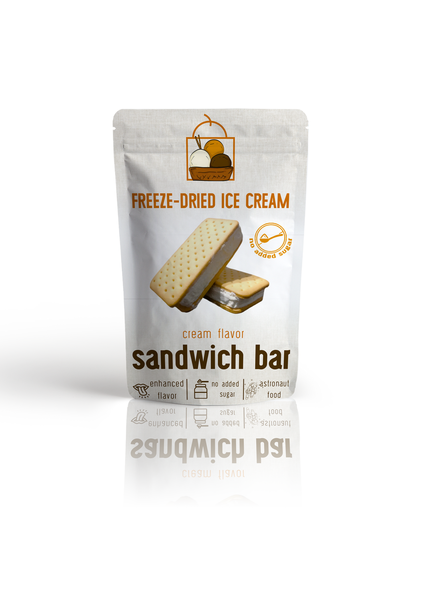 Freeze-Dried No Added Sugar Ice Cream Sandwich by The Rotten Fruit Box