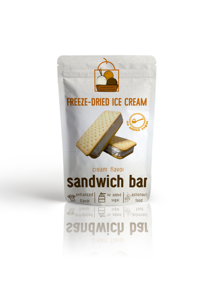 Freeze-Dried No Added Sugar Ice Cream Sandwich by The Rotten Fruit Box
