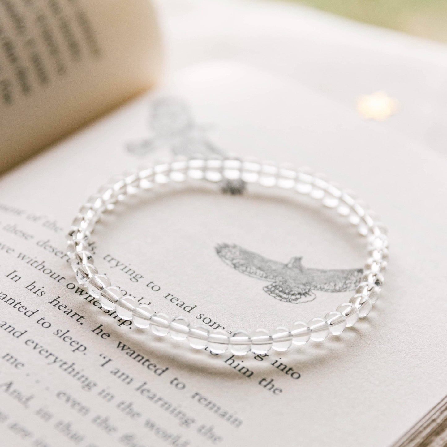 Clear Quartz Energy Bracelet by Tiny Rituals