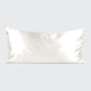 King Satin Pillowcase - Ivory by KITSCH - Lotus and Willow