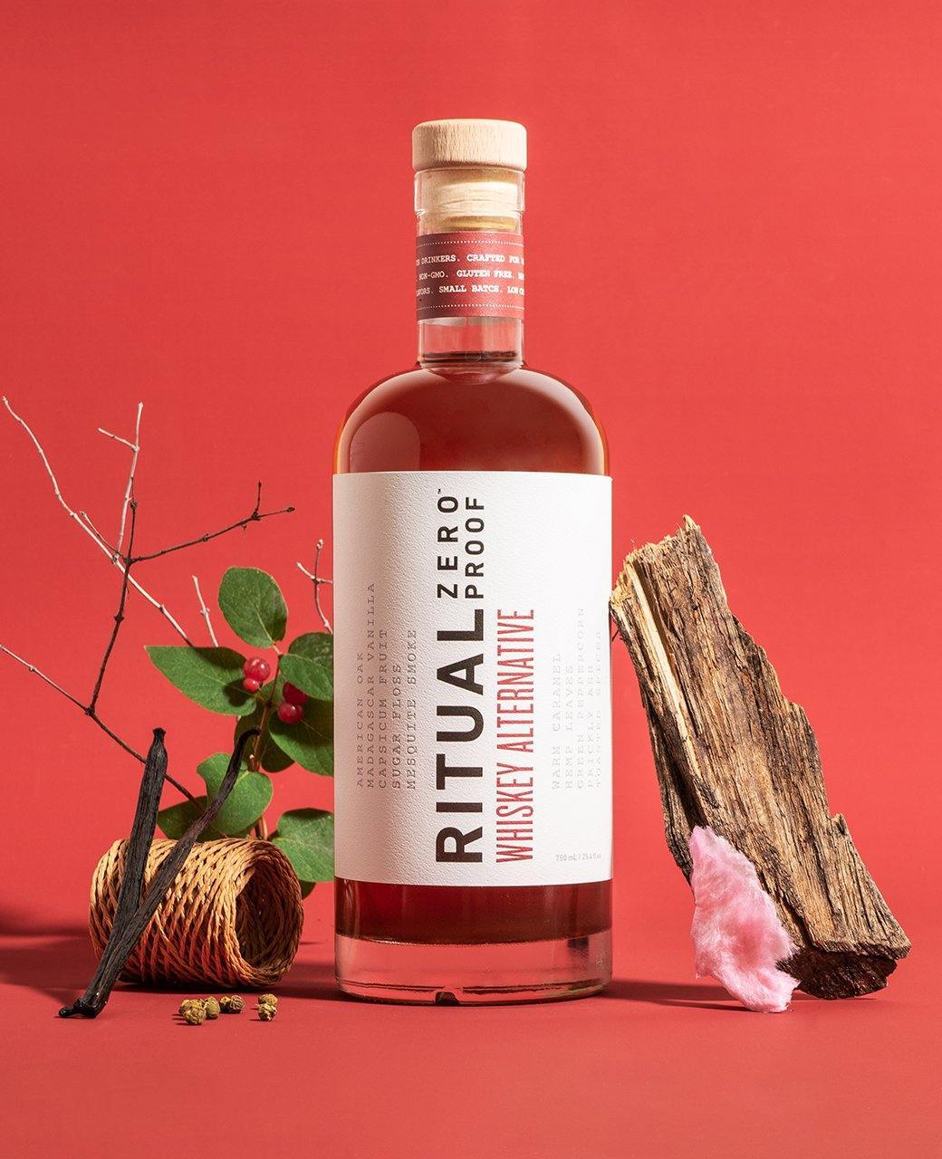 Ritual Whiskey Alternative by Ritual Zero Proof - Lotus and Willow